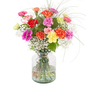 fleuriste fleurs de Duisburg- Jouer avec les couleurs Fleur Livraison