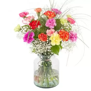 بائع زهور اللراث- اللعب بالألوان زهرة التسليم