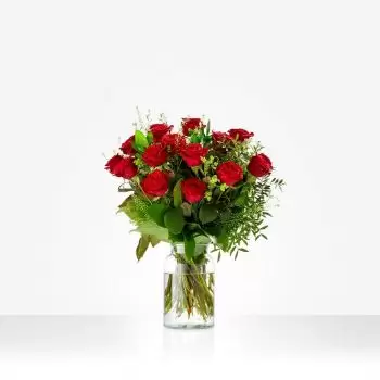 בורמאלן פרחים- זר שמח איתך פרח משלוח