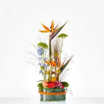 Azewijn květiny- Šťastné aranžování květin Květ Dodávka