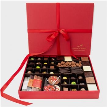 Cingapura Florista online - Bandeja de Chocolate Artesanal Buquê