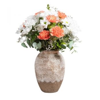 Calatayud Blumen Florist- Pfirsichauswahl Bouquet/Blumenschmuck