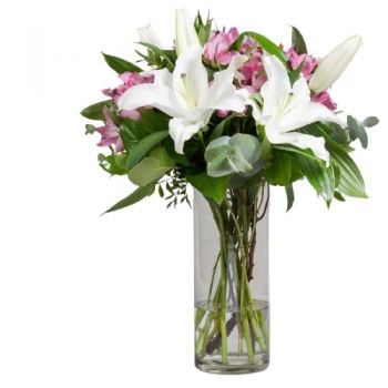 אלבל חנות פרחים באינטרנט - אהבת אביב זר פרחים