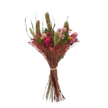 Καραβάκα ντε λα Κρουζ λουλούδια- Όνειρο ξηρού ροζ Μπουκέτο/ρύθμιση λουλουδιών