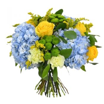flores Manchester floristeria -  Viento costero Ramo de flores/arreglo floral