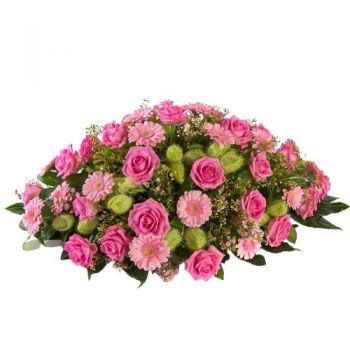 Aartswoud-Noord Online kukkakauppias - Rakkaus solmu hautajaiset Kimppu