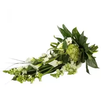 Eindhoven bloemen bloemist- Elegante condoleance Boeket/bloemstuk