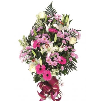fiorista fiori di Valladolid- simpatia rosa Bouquet floreale