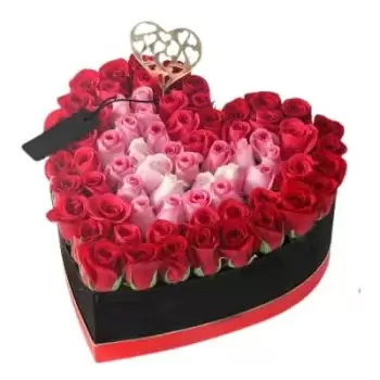 flores Madinat al-Malik Khalid al-Askariyah floristeria -  Corazón de un amor Ramos de  con entrega a domicilio