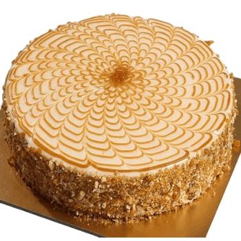 Dammam online bloemist - Butterscotch cake Boeket