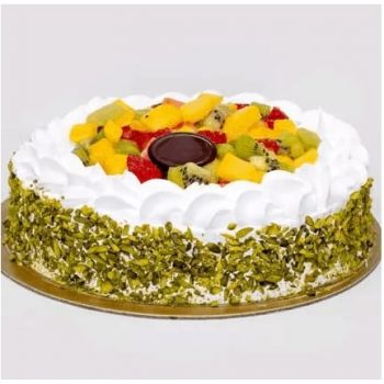 Jeddah Fleuriste en ligne - Gâteau aux fruits Bouquet