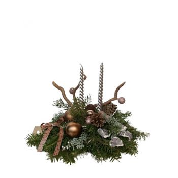 スバ レカ 花- クリスマスの装飾 花束/フラワーアレンジメント