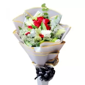 flores Ar-Riyaḍ floristeria -  Encantadoras flores mixtas Ramos de  con entrega a domicilio