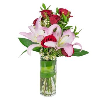 Jeddah online Florist - Mixed Oriental Flowers Bouquet