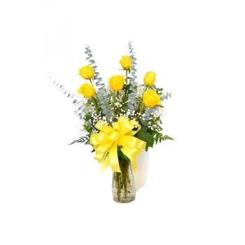 Ad Dilam blomster- Gledelig Blomsterarrangementer bukett