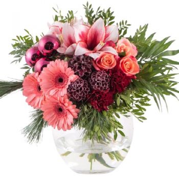 Abenberg květiny- Luxusní Vánoce Kytice/aranžování květin