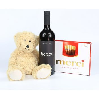 A Nerja-virágok- Teddybear & Wine Szállítás