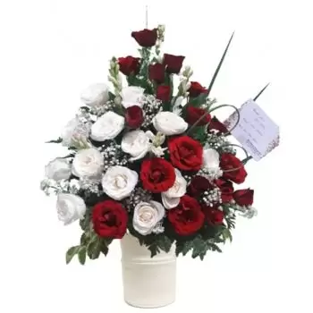 Solo Surakarta online Blomsterhandler - Arrangement Roses Beauty Buket