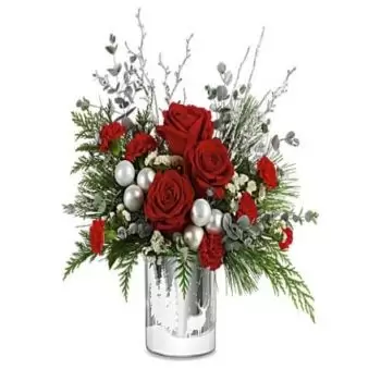 flores de Reykholt i Borgarfiroi- Pearl Grace Flor Entrega