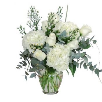Λαγκούν λουλούδια- Συμπόνια Μπουκέτο/ρύθμιση λουλουδιών