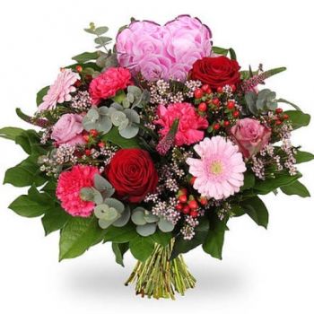 Abee online Blomsterhandler - Kærlighed Kærlighed Buket