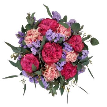 Svájc-virágok- Rokokó stílusban Virág Szállítás