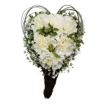 بائع زهور ليشتنشتاين- قلب زهرة التسليم