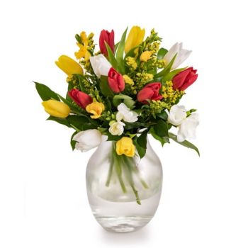 Arad bunga- Hidup penuh warna Rangkaian bunga karangan bunga