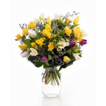 fiorista fiori di Alessandria- Delizia di primavera Bouquet floreale