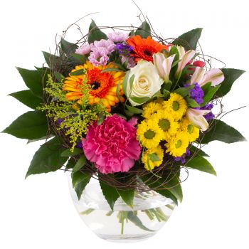 Dortmund blomster- Have frisk Blomst buket/Arrangement