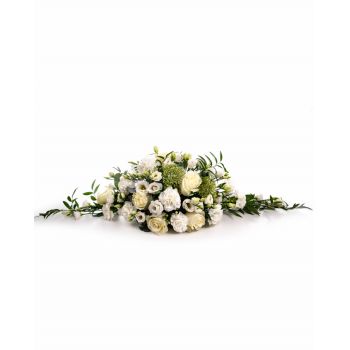 flores de Romênia- Condolências Bouquet/arranjo de flor