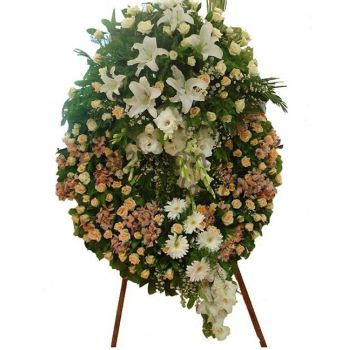 Gjumri Online kukkakauppias - Kunnianosoitus seppele Kimppu