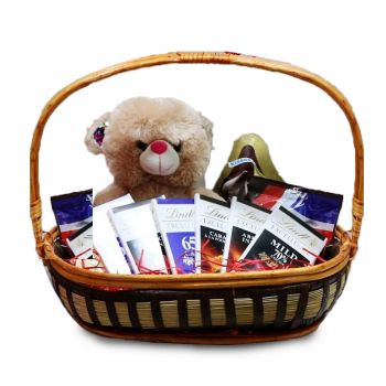 Dammam flowers  -  Teddy Bear & Chocolates Delivery