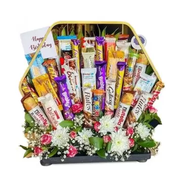 Riyadh Online Blumenhändler - Blumenschokolade Blumenstrauß