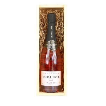 Almere Stad online cvetličarno - Šampanjec Grand Cru Rosé Šopek