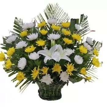 Wuhan Blumen Florist- Traditionelle Sympathie Blumen Lieferung