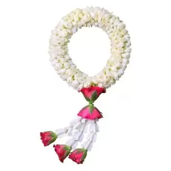 Hua Wiang Blumen Florist- Girlande zum Muttertag Blumen Lieferung