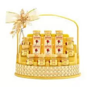 Чианг Май цветя- Подаръчна кошница Гнездо за птици Цвете Доставка