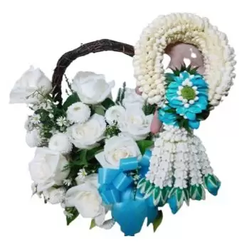 Fa Yat květiny- Květinový košík pro maminku Květ Dodávka