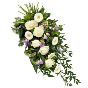 Charleroi Blumen Florist- Weiße Seele Bouquet/Blumenschmuck