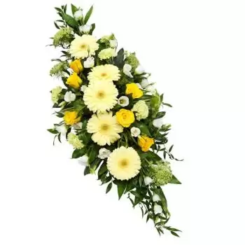 Гент цветы- Похоронное наложение чар Цветок Доставка