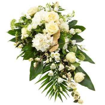 Charleroi λουλούδια- Διάταξη πένθους Μπουκέτο/ρύθμιση λουλουδιών