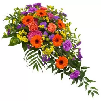 flores Charleroi floristeria -  sonrisa violeta Ramo de flores/arreglo floral
