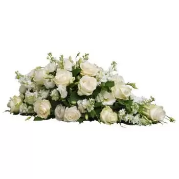 ליאז ' פרחים- לבן קדוש זר פרחים/סידור פרחים