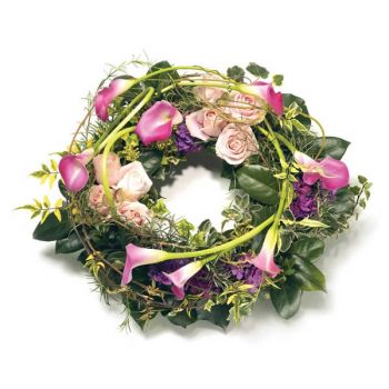 Liège flowers  -  Blessing wreath Flower Delivery