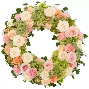 fleuriste fleurs de Charleroi- Gloire rose Bouquet/Arrangement floral