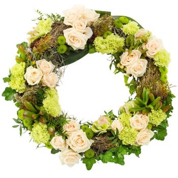 Gante Floristeria online - Verde agudo Ramo de flores