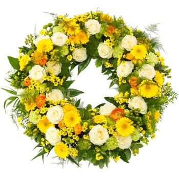 Gent-virágok- Sárga választás Virág Szállítás