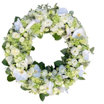 Gent-virágok- Puha gyűrű Virágkötészeti csokor