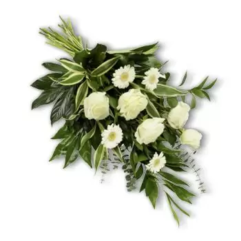 بائع زهور أوسلو- الذوق الأبيض زهرة التسليم